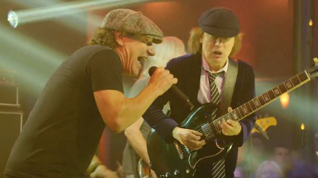 AC/DC Brian Johnson Angus Young