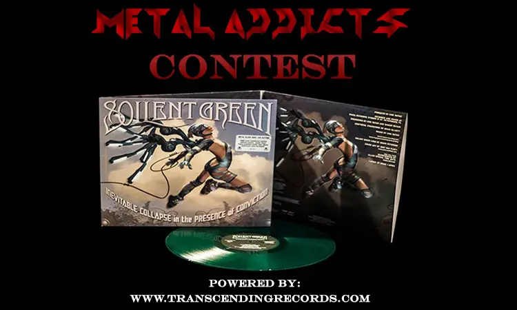 Metal Addicts Contest: Win SOILENT GREEN ‎– Inevitable Collapse In The Presence Of Conviction Green Vinyl