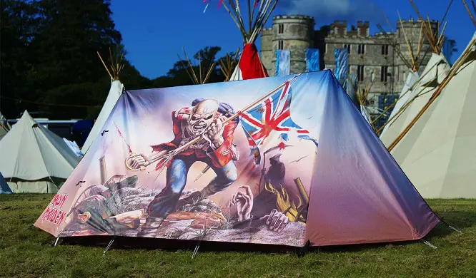 And There’s IRON MAIDEN ‘The Trooper’ Tent