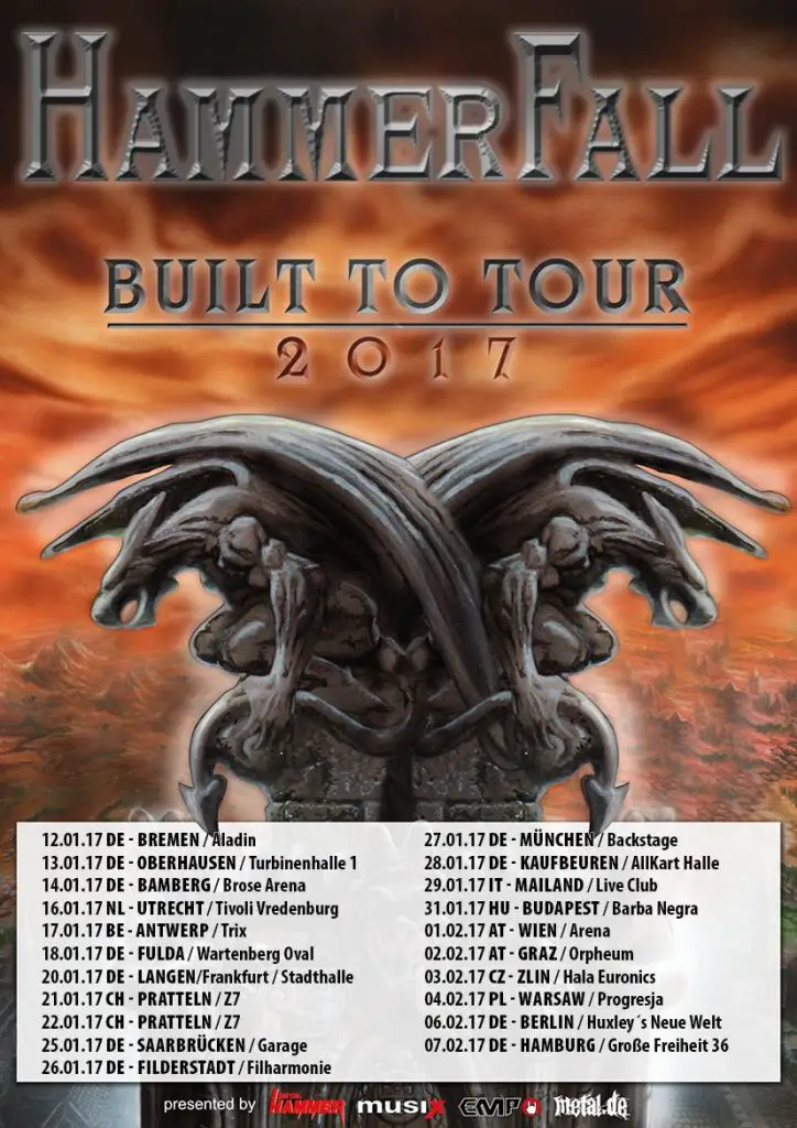Hammerfall_Tourannouncement_Europe_2017