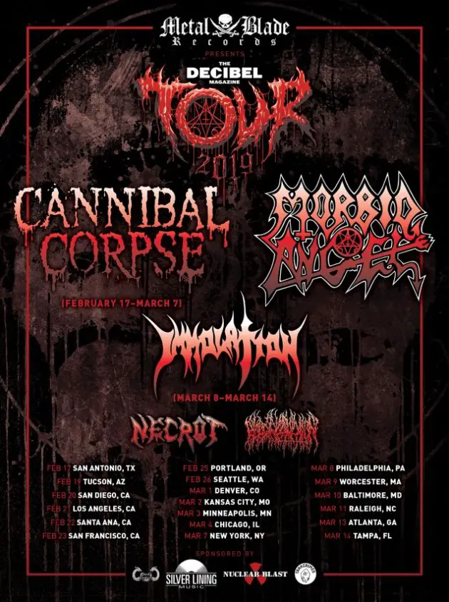 Cannibal Corpse Morbid Angel