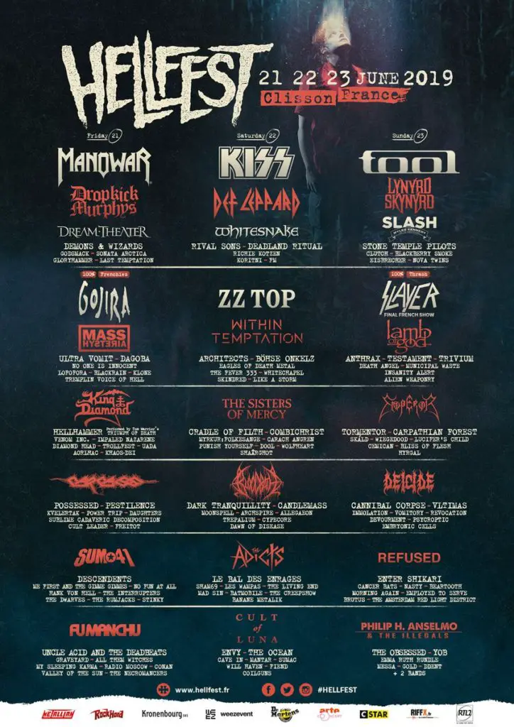Hellfest 2019 lineup