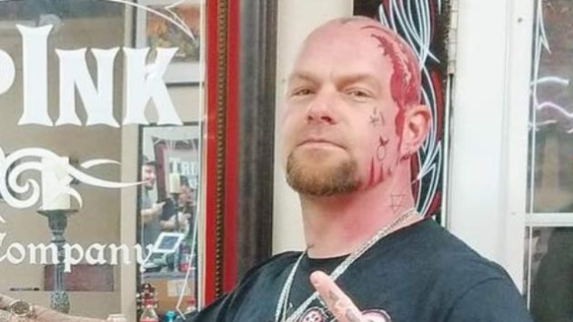 Ivan Moody New Face Tattoo