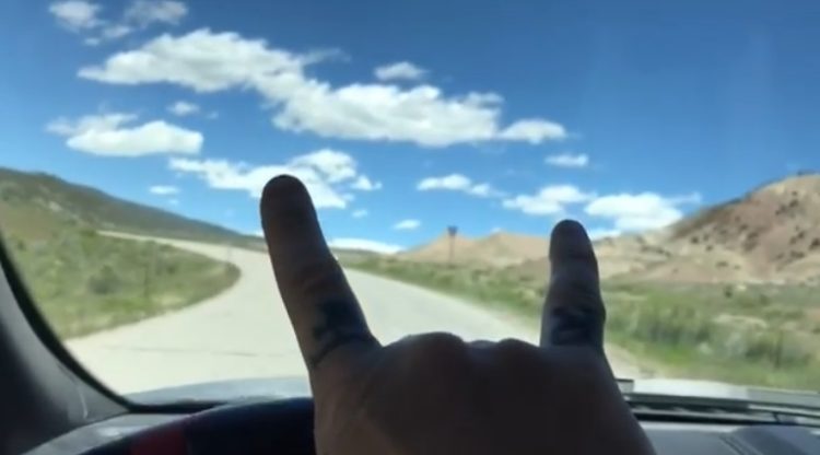 James Hetfield Driving