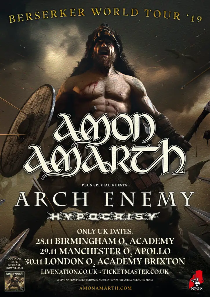 Amon Amarth Arch Enemy Hypocrisy Tour