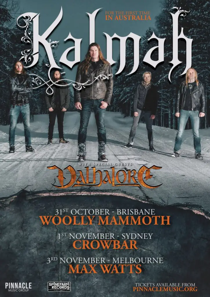 Kalmah Australian Tour