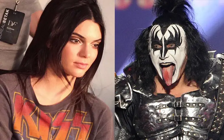 Kendall Jenner Gene Simmons