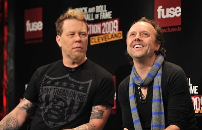 James Hetfield and Lars Ulrich