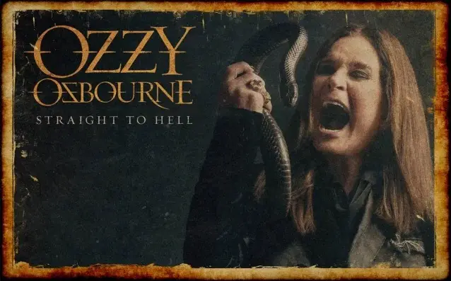 Ozzy Osbourne Straight To Hell