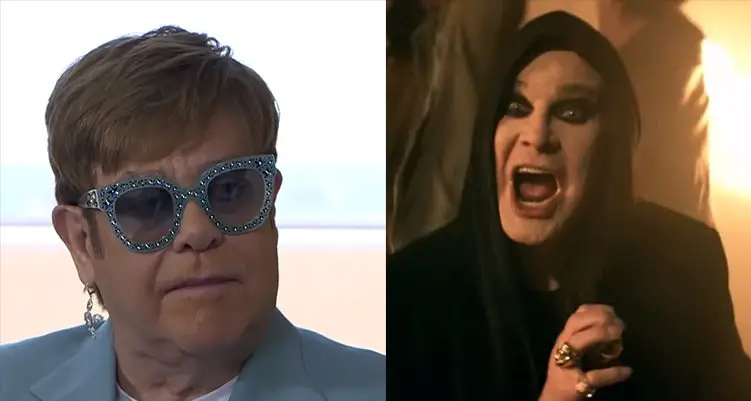 Elton John and Ozzy Osbourne