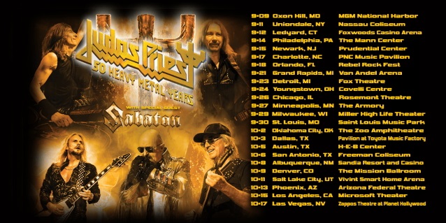 Judas Priest Sabaton Tour