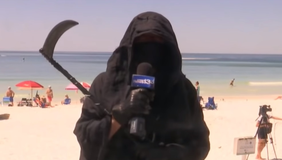 Grim Reaper Florida Beaches