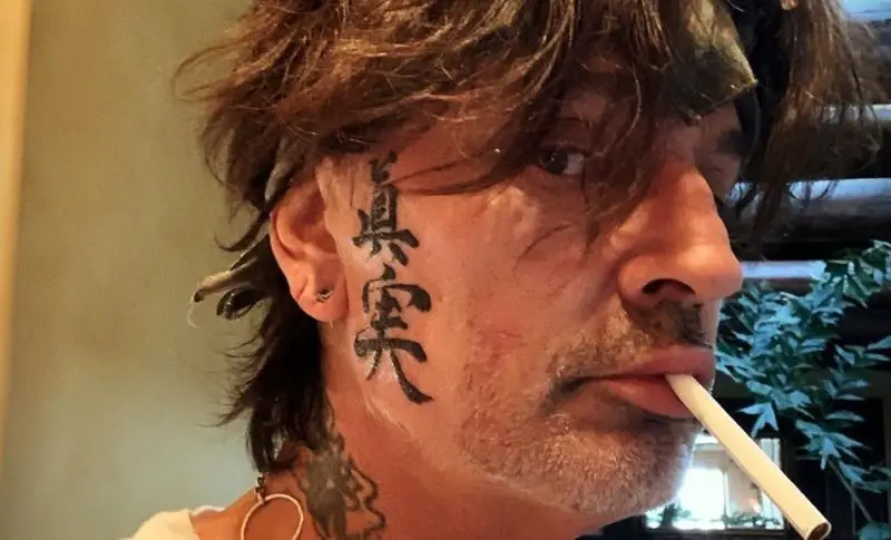 Tommy Lee Face Tattoos