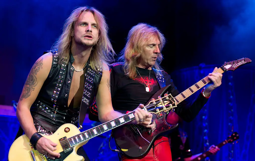 Richie Faulkner and Glenn Tipton