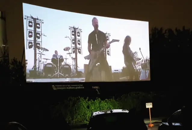 Metallica Drive-In Concert