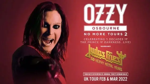 Ozzy Osbourne Judas Priest Tour 2022