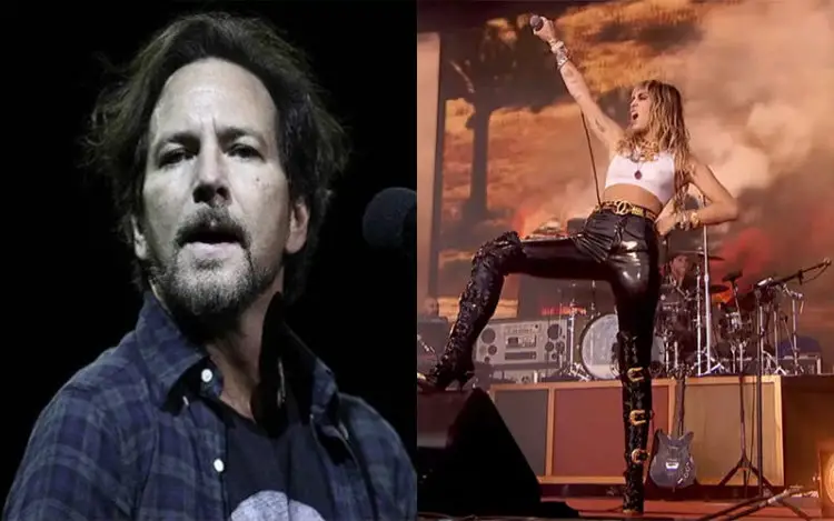 pearl jam miley cyrus