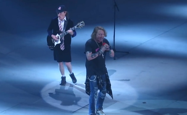 AC/DC With Axl Rose