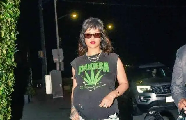 Rihanna Pantera t-shirt