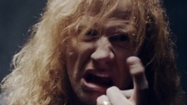 Dave Mustaine Angry