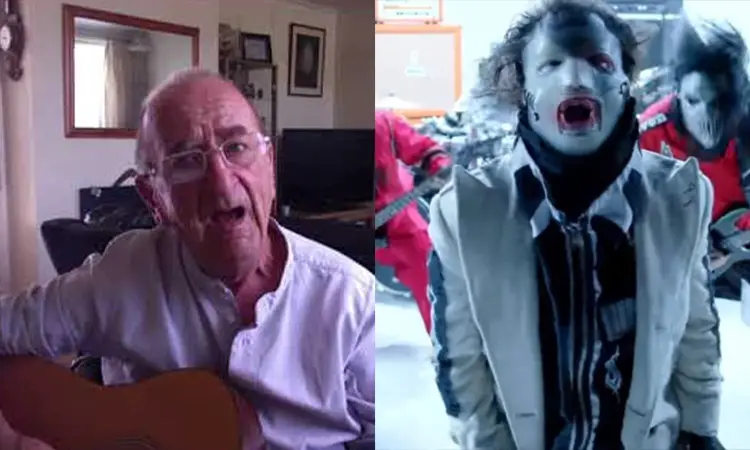 Older Guy Covers Slipknot