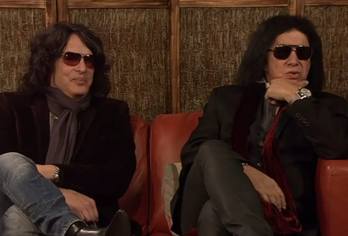 Paul Stanley and Gene Simmons