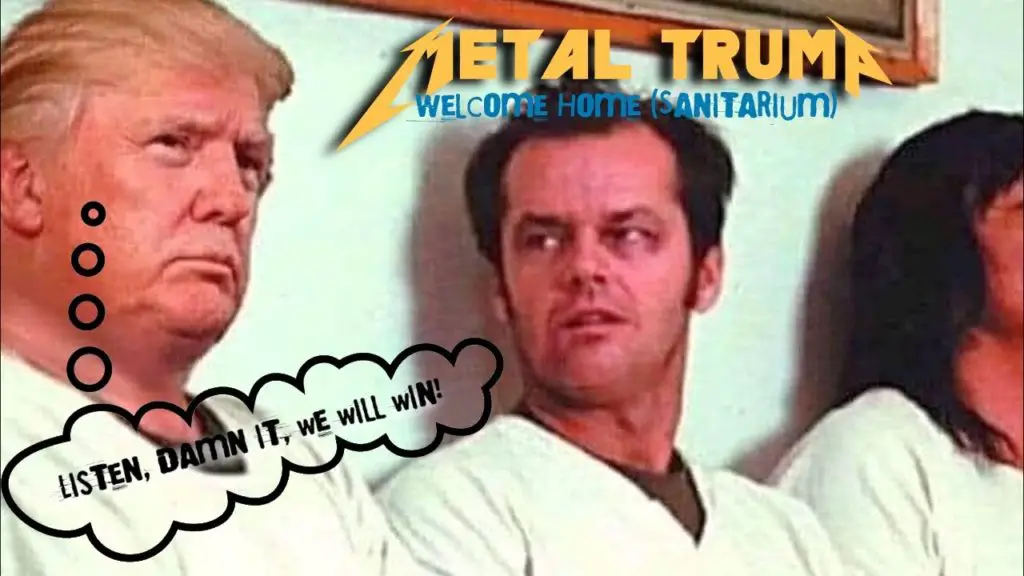 Trump Sings Metallica