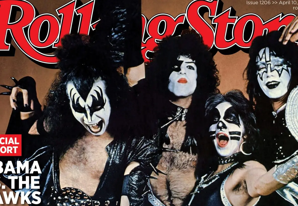 Kiss On Rolling Stone Cover