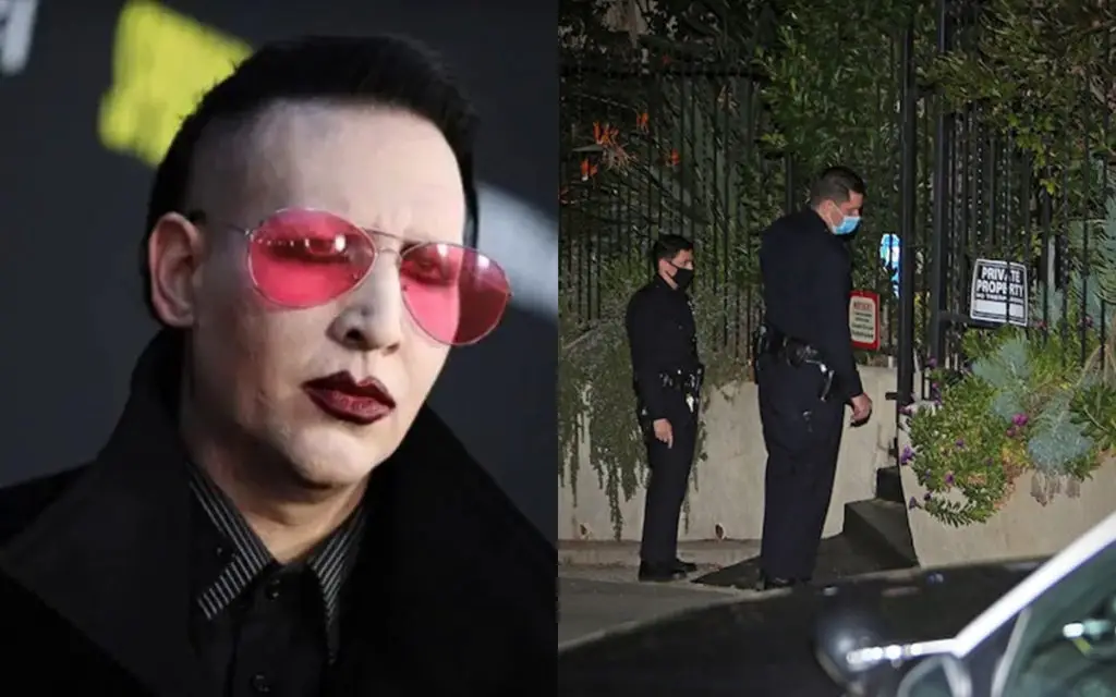 Police Swarm Marilyn Manson House