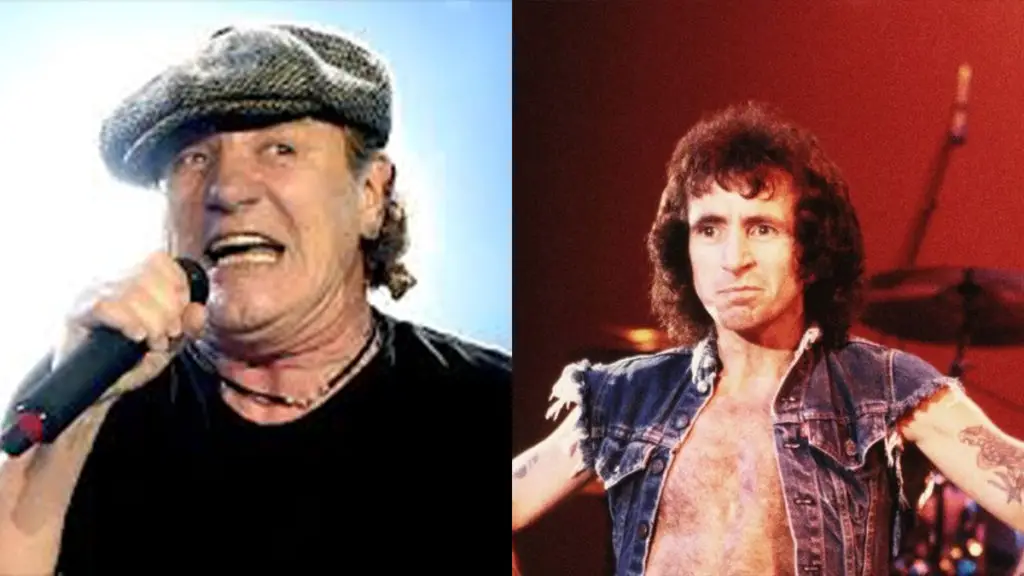 Brian Johnson Bon Scott