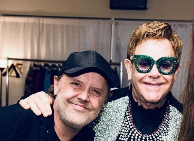 Lars Ulrich Elton John