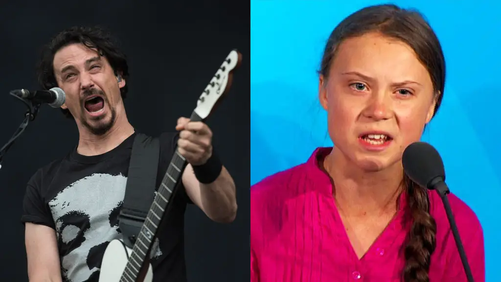 Joe Duplantier Greta Thunberg