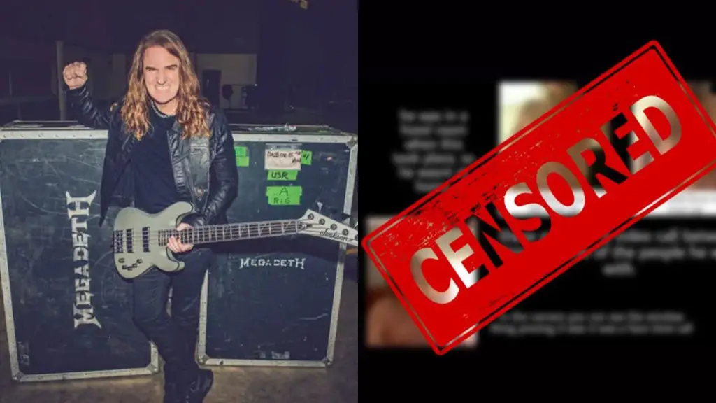 David Ellefson Censored Image