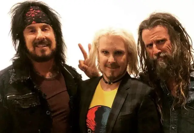 Nikki Sixx John 5 Rob Zombie