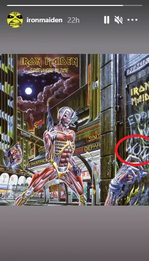 Iron Maiden Somewhere In Time Wotw