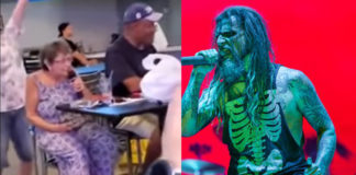 Metal Grandma Sings Rob Zombie