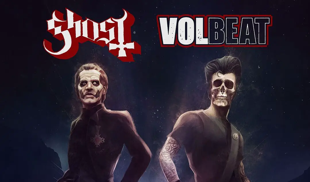 GHOST And VOLBEAT Announce U.S. CoHeadlining Arena Tour For 2022