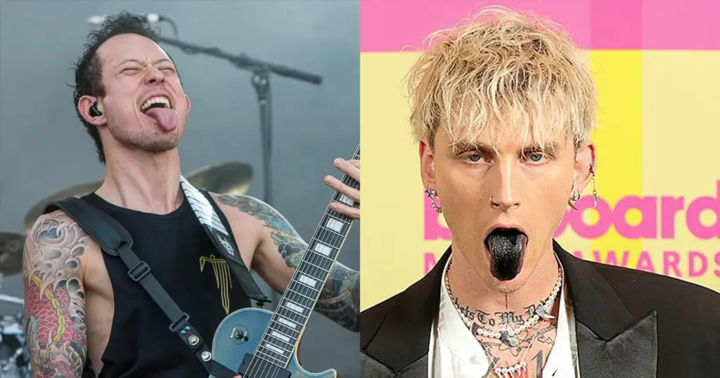 Matt Heafy Machine Gun Kelly