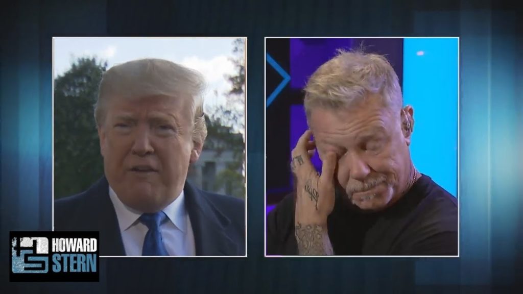 Donald Trump Brings James Hetfield To Tears