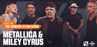 Metallica Miley Cyrus The Howard Stern Show