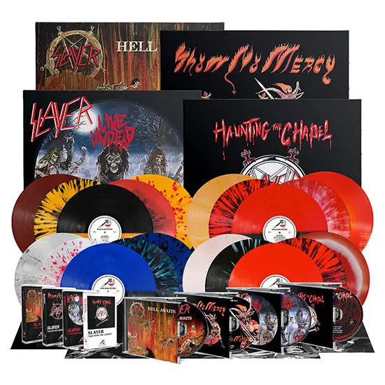Slayer 2021 Metal Blade Reissues
