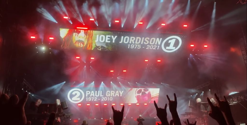 Slipknot Pays Tribute To Joey Jordison and Paul Gray