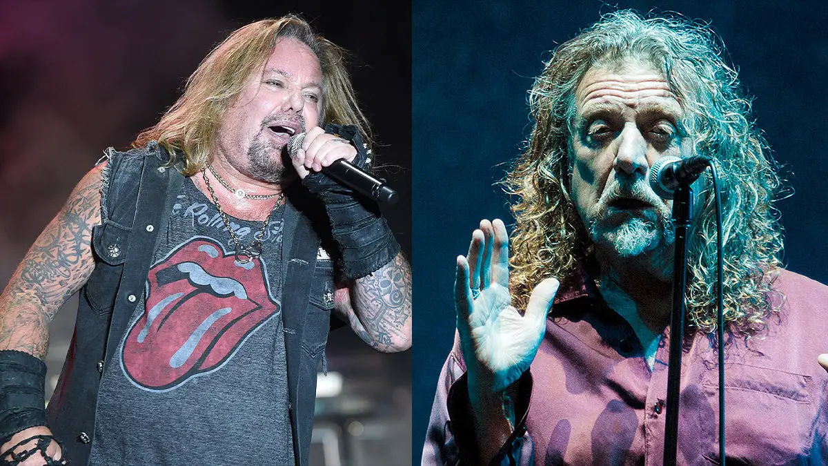 Vince Neil Robert Plant