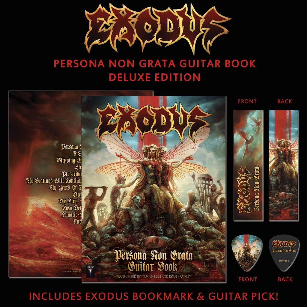 Exodus Persona Non Grata Guitar Book
