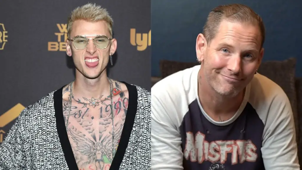 Machine Gun Kelly and Corey Taylor