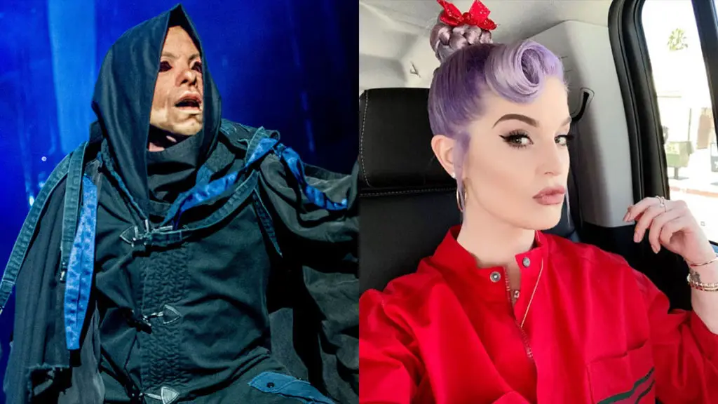 Sid Wilson and Kelly Osbourne