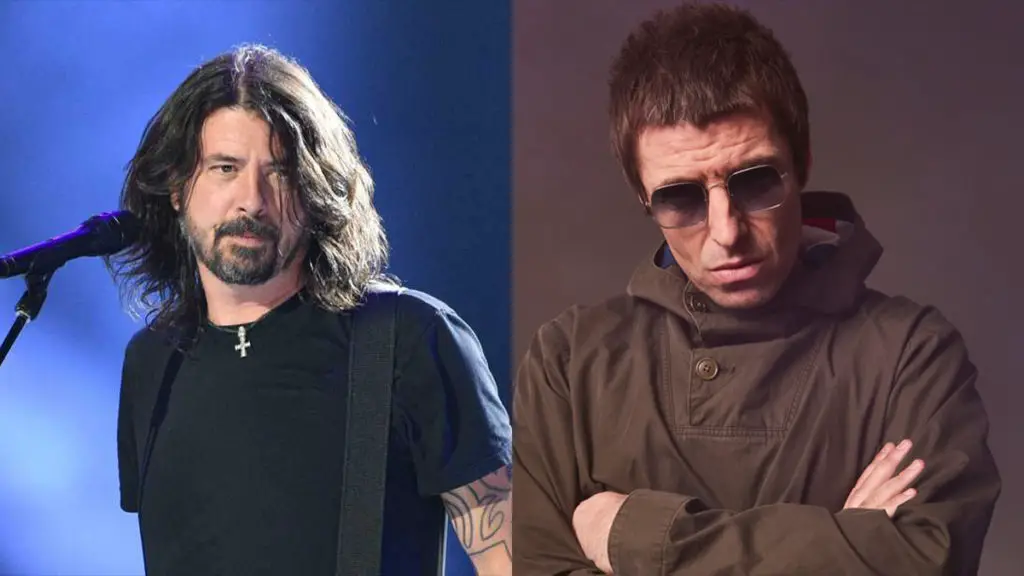 Dave Grohl Liam Gallagher