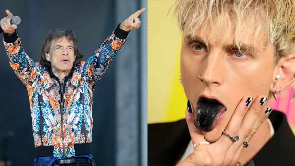 Mick Jagger Machine Gun Kelly