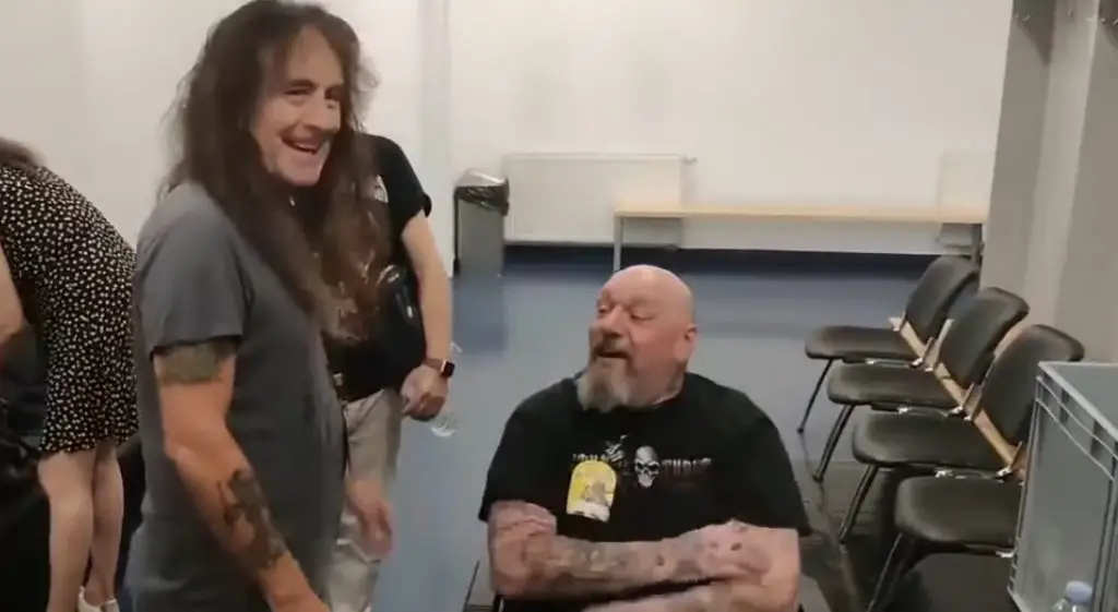 Steve Harris Paul Di'Anno