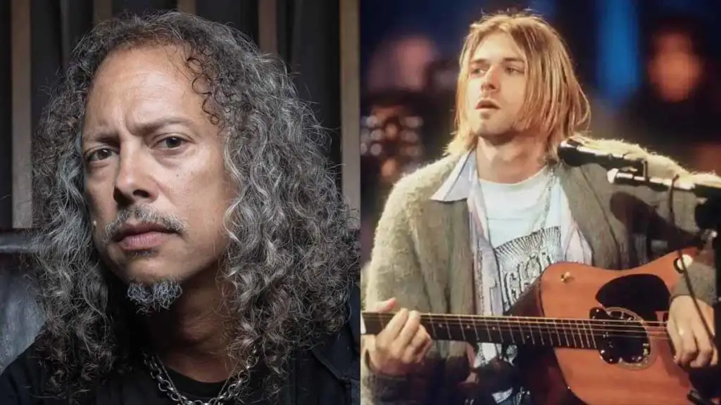 Kirk Hammett Kurt Cobain